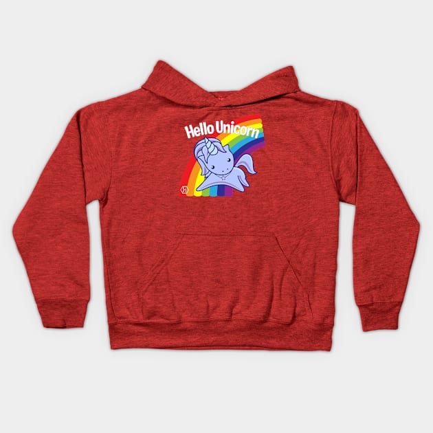 Altered Carbon - Hello Unicorn Kids Hoodie by BadCatDesigns